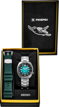 Load image into Gallery viewer, Seiko US Special Edition Automatic Green Dial Silver Steel Strap Watch for Men - SRPH57