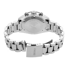 Load image into Gallery viewer, Seiko Prospex Speedtimer Solar Chronograph Silver Dial Silver Steel Strap Watch for Men - SSC911