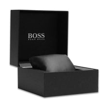 Load image into Gallery viewer, Hugo Boss Strike Black Dial Silver Steel Strap Watch for Men - 1514170