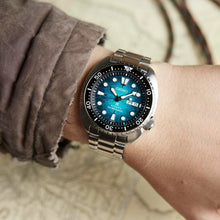Load image into Gallery viewer, Seiko US Special Edition Automatic Green Dial Silver Steel Strap Watch for Men - SRPH57