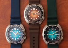 Load image into Gallery viewer, Seiko US Special Edition Automatic Green Dial Silver Steel Strap Watch for Men - SRPH57