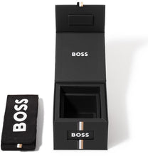 Load image into Gallery viewer, Hugo Boss Strike Chronograph Blue Dial Black Steel Strap Watch for Men - 1514242