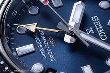 Load image into Gallery viewer, Seiko Prospex Diver Scuba Automatic Blue Dial Silver Steel Strap Watch for Men - SBEJ021