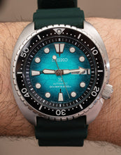 Load image into Gallery viewer, Seiko US Special Edition Automatic Green Dial Silver Steel Strap Watch for Men - SRPH57