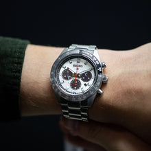 Load image into Gallery viewer, Seiko Prospex Speedtimer Solar Chronograph Silver Dial Silver Steel Strap Watch for Men - SSC911