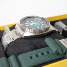 Load image into Gallery viewer, Seiko US Special Edition Automatic Green Dial Silver Steel Strap Watch for Men - SRPH57