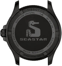 Load image into Gallery viewer, Tissot Seastar 1000 Red Dial Black Steel Strap Watch for Men - T120.410.33.421.00