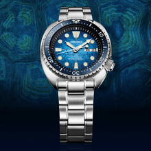 Load image into Gallery viewer, Seiko Prospex US Special Edition Automatic Blue Dial Silver Steel Strap Watch for Men - SRPH59