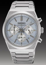 Load image into Gallery viewer, Seiko Conceptual Chronograph Ice Blue Dial Silver Steel Strap Watch for Men - SSB459P1