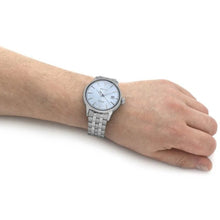 Load image into Gallery viewer, Seiko Presage Cocktail Time Automatic Ice Blue Dial Silver Steel Strap Watch for Men - SRPE19J1