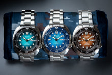 Load image into Gallery viewer, Seiko US Special Edition Automatic Green Dial Silver Steel Strap Watch for Men - SRPH57
