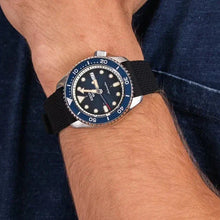 Load image into Gallery viewer, Seiko 5 Sports SKX Automatic Blue Dial Blue Silicone Strap Watch for Men - SRPD71K2