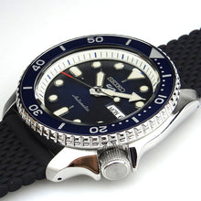 Load image into Gallery viewer, Seiko 5 Sports SKX Automatic Blue Dial Blue Silicone Strap Watch for Men - SRPD71K2