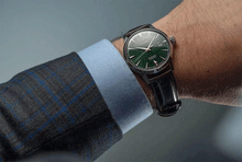 Load image into Gallery viewer, Seiko Presage Cocktail Time Automatic Green Dial Brown Leather Strap Watch for Men - SRPD37J1