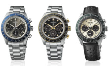 Load image into Gallery viewer, Seiko Prospex Speedtimer Solar Chronograph Grey Dial Silver Steel Strap Watch for Men - SSC939