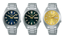 Load image into Gallery viewer, Seiko 5 Sports Automatic Blue Dial Silver Steel Strap Watch for Men - SRPL55K1