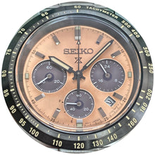 Load image into Gallery viewer, Seiko Solar Prospex Diver Speedtimer Chronograph Limited Edition Brown Dial Silver Steel Strap Watch for Men - SSC951