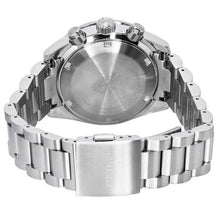 Load image into Gallery viewer, Seiko Prospex Speedtimer Solar Chronograph Black Dial Silver Steel Strap Watch for Men - SSC915