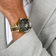 Load image into Gallery viewer, Maserati SFIDA Special Edition Automatic Black Dial Gold Steel Strap Watch for Men - R8823140012