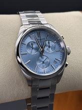 Load image into Gallery viewer, Tissot PR 100 Chronograph Light Blue Dial Silver Steel Strap Watch for Men - T150.417.11.351.00
