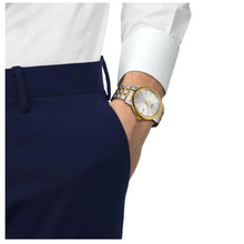Load image into Gallery viewer, Tissot Classic Dream Silver Dial Two Tone Steel Strap Watch for Men - T129.410.22.031.00
