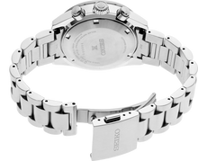 Load image into Gallery viewer, Seiko Prospex Speedtimer Solar Chronograph Blue Dial Silver Steel Strap Watch for Men - SSC913