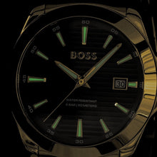 Load image into Gallery viewer, Hugo Boss Strike Blue Dial Gold Steel Strap Watch for Men - 1514172
