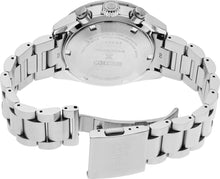 Load image into Gallery viewer, Seiko Speedtimer Solar US Special Edition Blue Dial Silver Steel Strap Watch for Men - SSC931