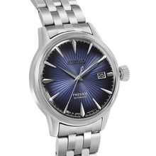 Load image into Gallery viewer, Seiko Presage Cocktail Time Automatic Blue Dial Silver Steel Strap Watch for Men - SRPB41J1