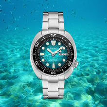 Load image into Gallery viewer, Seiko US Special Edition Automatic Green Dial Silver Steel Strap Watch for Men - SRPH57