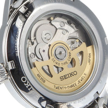 Load image into Gallery viewer, Seiko Presage Cocktail Time Automatic Black Dial Silver Steel Strap Watch for Men - SRPE17J1