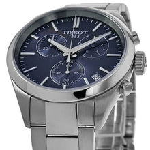 Load image into Gallery viewer, Tissot PR 100 Chronograph Blue Dial Silver Steel Strap Watch for Men - T150.417.11.041.00