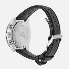 Load image into Gallery viewer, Seiko Prospex Speedtimer Solar Chronograph Ivory Dial Black Leather Strap Watch for Men - SSC943