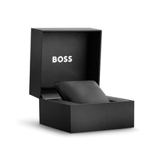 Load image into Gallery viewer, Hugo Boss Skytraveller Chronograph Black Dial Blue Leather Strap Watch for Men - 1514161