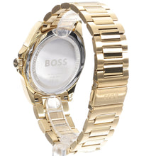 Load image into Gallery viewer, Hugo Boss Strike Blue Dial Gold Steel Strap Watch for Men - 1514172