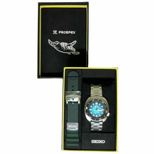 Load image into Gallery viewer, Seiko US Special Edition Automatic Green Dial Silver Steel Strap Watch for Men - SRPH57