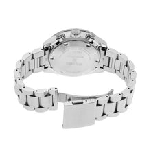 Load image into Gallery viewer, Seiko Speedtimer Solar US Special Edition Blue Dial Silver Steel Strap Watch for Men - SSC931