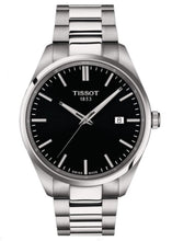 Load image into Gallery viewer, Tissot PR 100 Black Dial Silver Steel Strap Watch for Men - T150.410.11.051.00