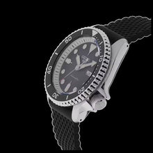 Load image into Gallery viewer, Seiko 5 Sports SKX Automatic Black Dial Black Silicone Strap Watch for Men - SRPD73K2