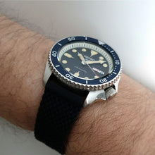 Load image into Gallery viewer, Seiko 5 Sports SKX Automatic Blue Dial Blue Silicone Strap Watch for Men - SRPD71K2