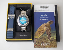 Load image into Gallery viewer, Seiko Prospex US Special Edition Automatic Blue Dial Silver Steel Strap Watch for Men - SRPH59