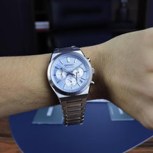 Load image into Gallery viewer, Seiko Conceptual Chronograph Ice Blue Dial Silver Steel Strap Watch for Men - SSB459P1