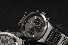 Load image into Gallery viewer, Seiko Conceptual Chronograph Grey Dial Silver Steel Strap Watch for Men - SSB455P1
