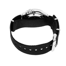 Load image into Gallery viewer, Seiko 5 Sports Automatic Black Dial Black Nylon Strap Watch for Men - SRPE67K1