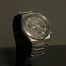 Load image into Gallery viewer, Seiko Conceptual Chronograph Grey Dial Silver Steel Strap Watch for Men - SSB455P1