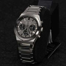 Load image into Gallery viewer, Seiko Conceptual Chronograph Grey Dial Silver Steel Strap Watch for Men - SSB455P1