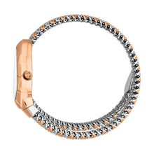 Load image into Gallery viewer, Just Cavalli Fiamma Silver Dial Two Tone Steel Strap Watch for Women - JC1L426M0065