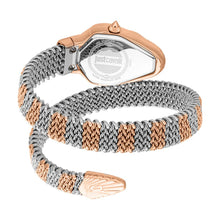 Load image into Gallery viewer, Just Cavalli Fiamma Silver Dial Two Tone Steel Strap Watch for Women - JC1L426M0065