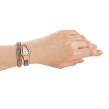 Load image into Gallery viewer, Just Cavalli Fiamma Silver Dial Two Tone Steel Strap Watch for Women - JC1L426M0065