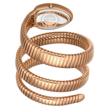 Load image into Gallery viewer, Just Cavalli Glam Evo 5 Green Dial Rose Gold Steel Strap Watch for Women - JC1L228M0055